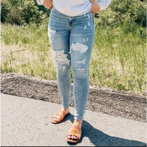 Spring Fling Judy Blue Skinny Jeans
